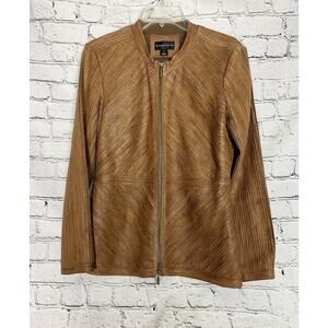 Bagatelle Tan Leather Jacket